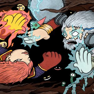 Forest Fight Playmat