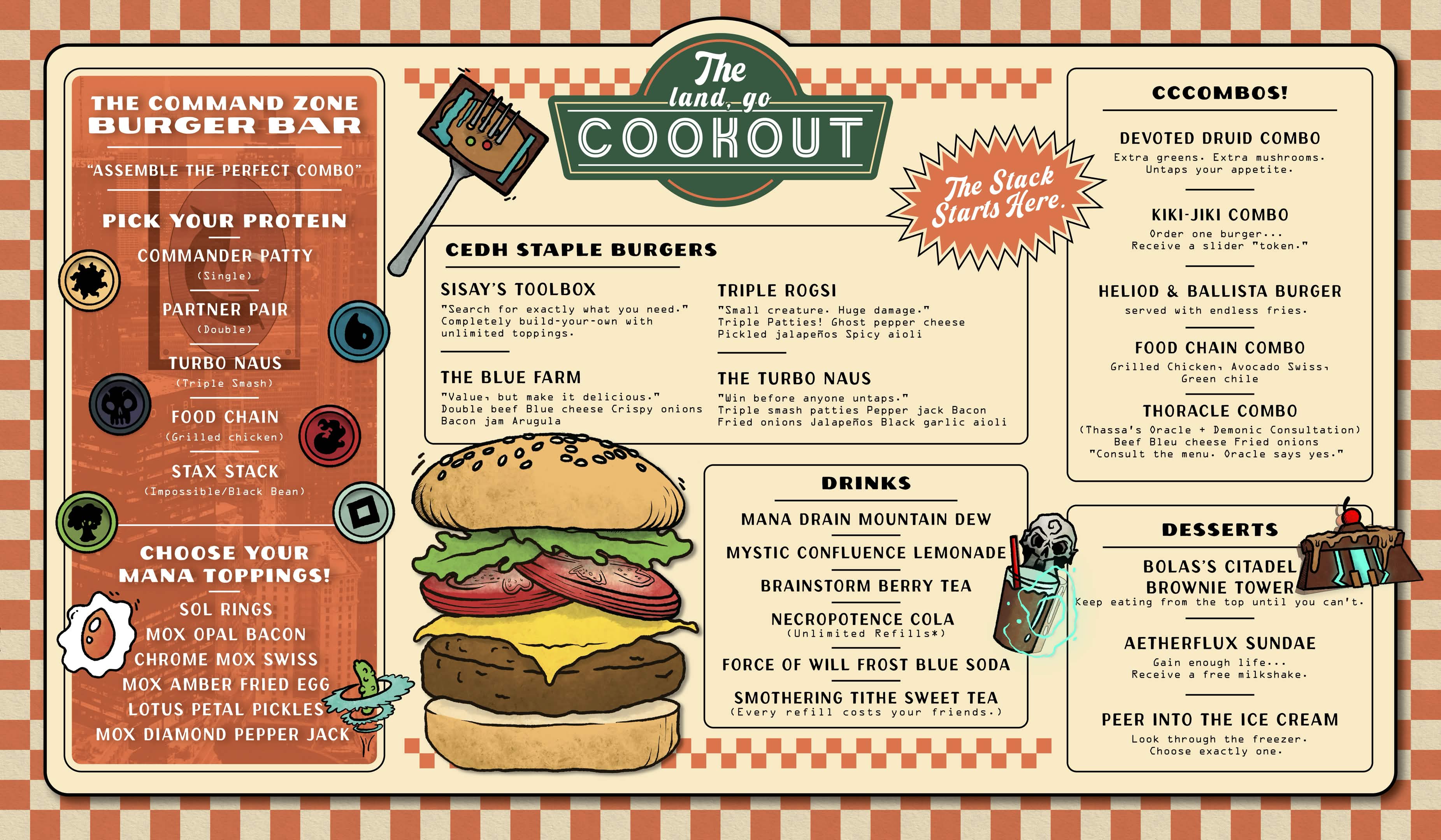 The Cookout 2026 Playmat